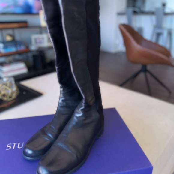 Stuart Weitzman 5050 Over the Knee Boots - Picture 4 of 10